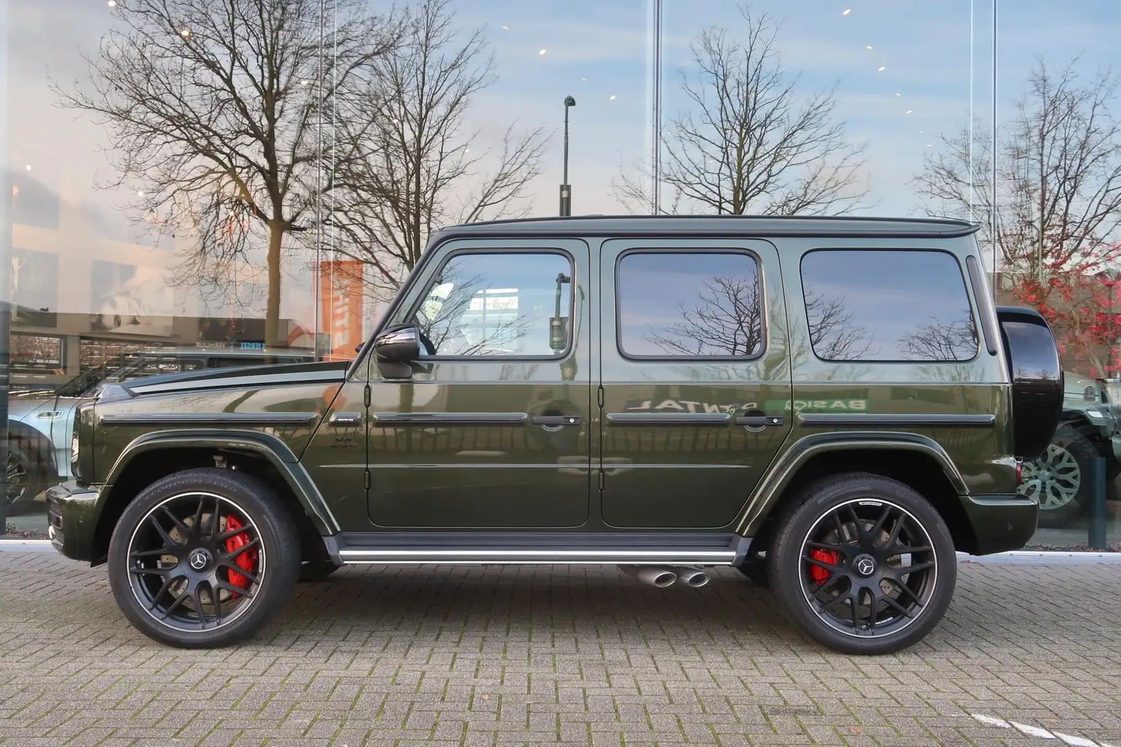 Mercedes-Benz G 63 AMG Designo Leder Exclusive Burmester FULL SPEC Groen - 2