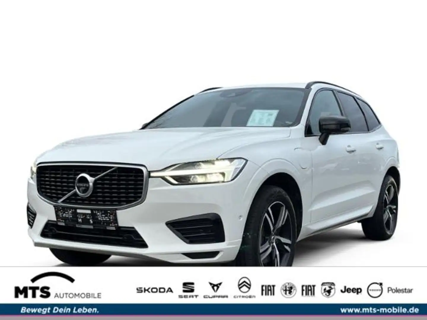Volvo XC60 R Design T8 AWD PHEV AHK Panorama uvm. Blanc - 1