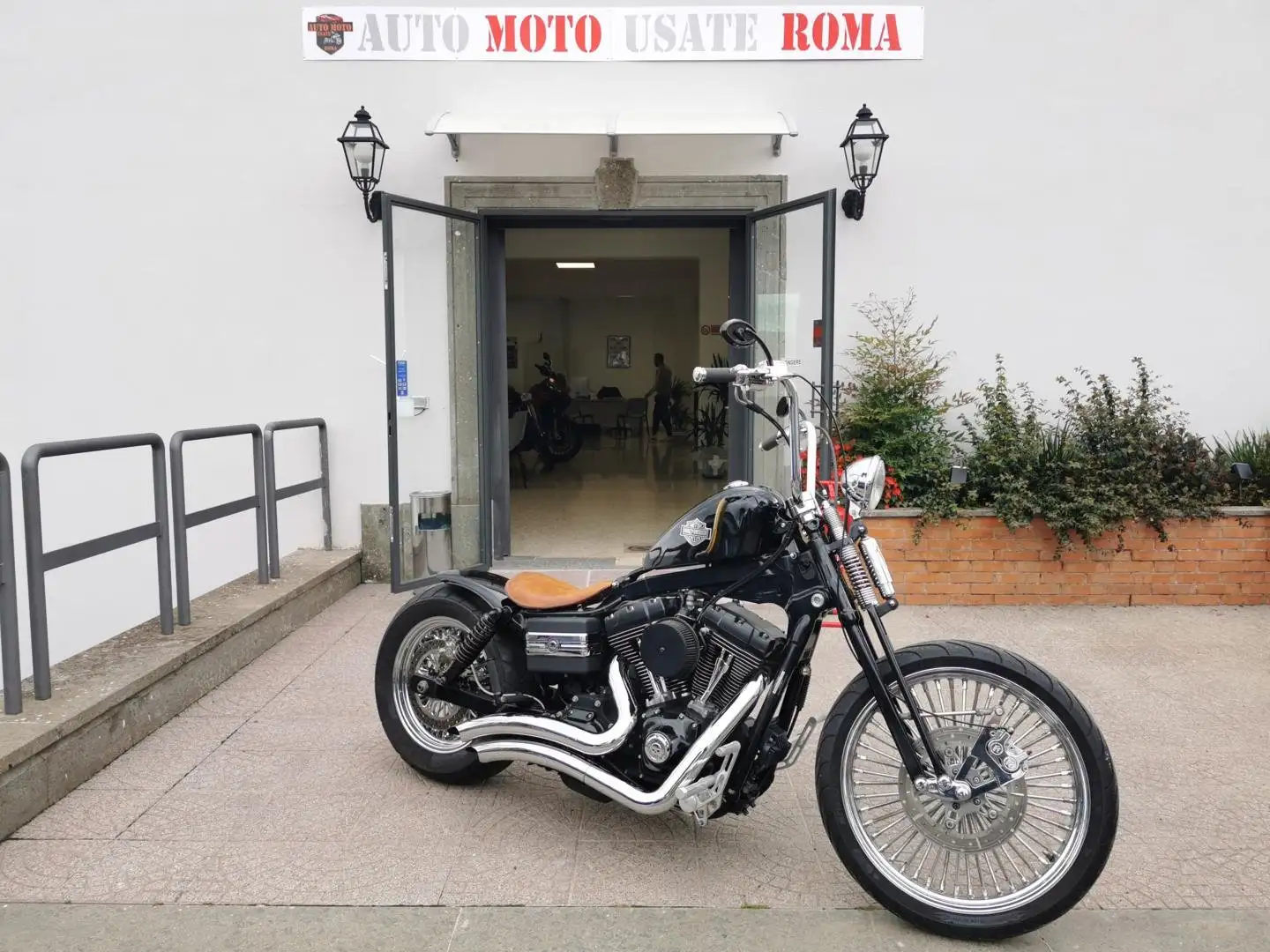 Harley-Davidson Fat Bob 1584  FXDF * E3 * RATE AUTO MOTO SCOOTER Noir - 1