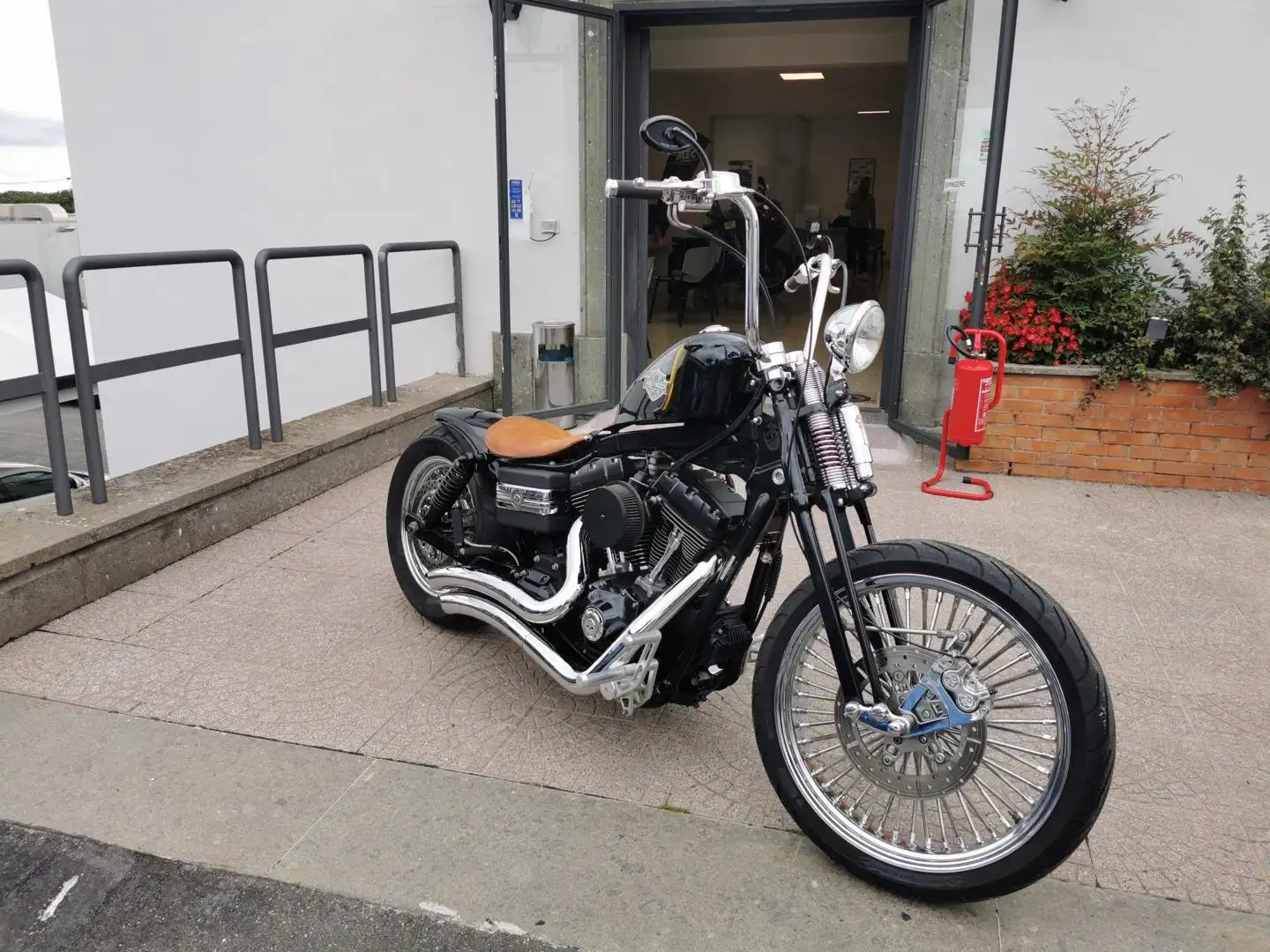 Harley-Davidson Fat Bob 1584  FXDF * E3 * RATE AUTO MOTO SCOOTER Noir - 2