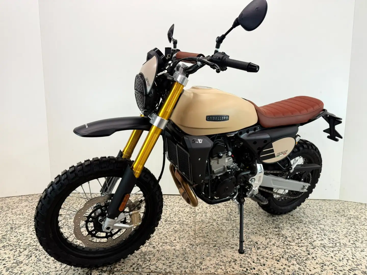 Fantic Caballero 500 Rally ABS        Versand 100€ Beige - 2