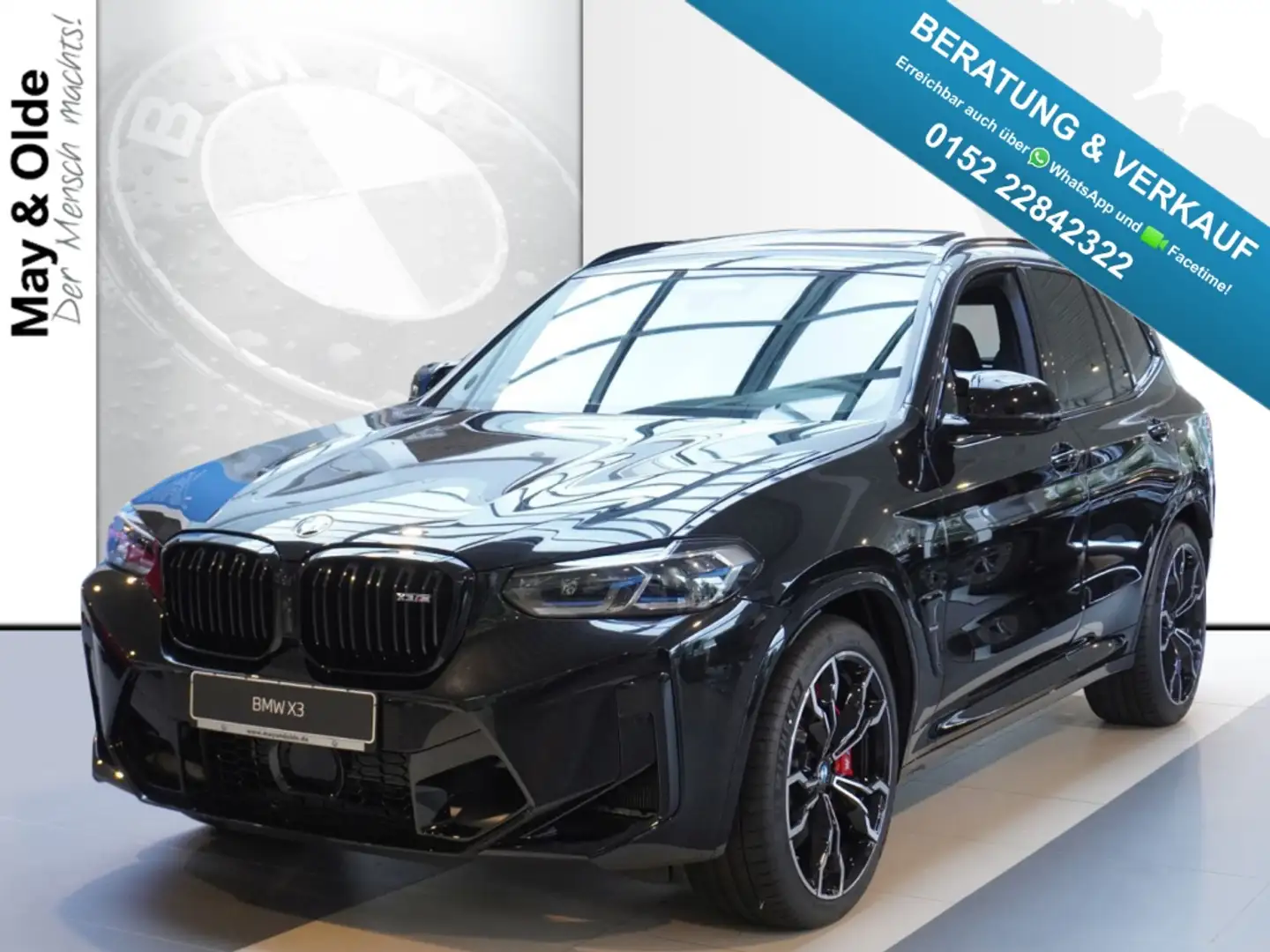BMW X3 M Competition Driver's Package AHK Pano Laser Schwarz - 1