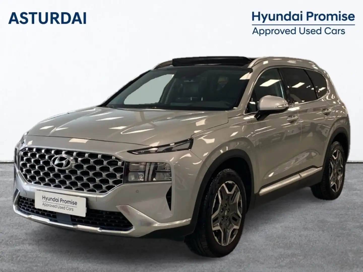 Hyundai SANTA FE 1.6TGDI HEV Tecno 7pl 2WD 6AT Argent - 1