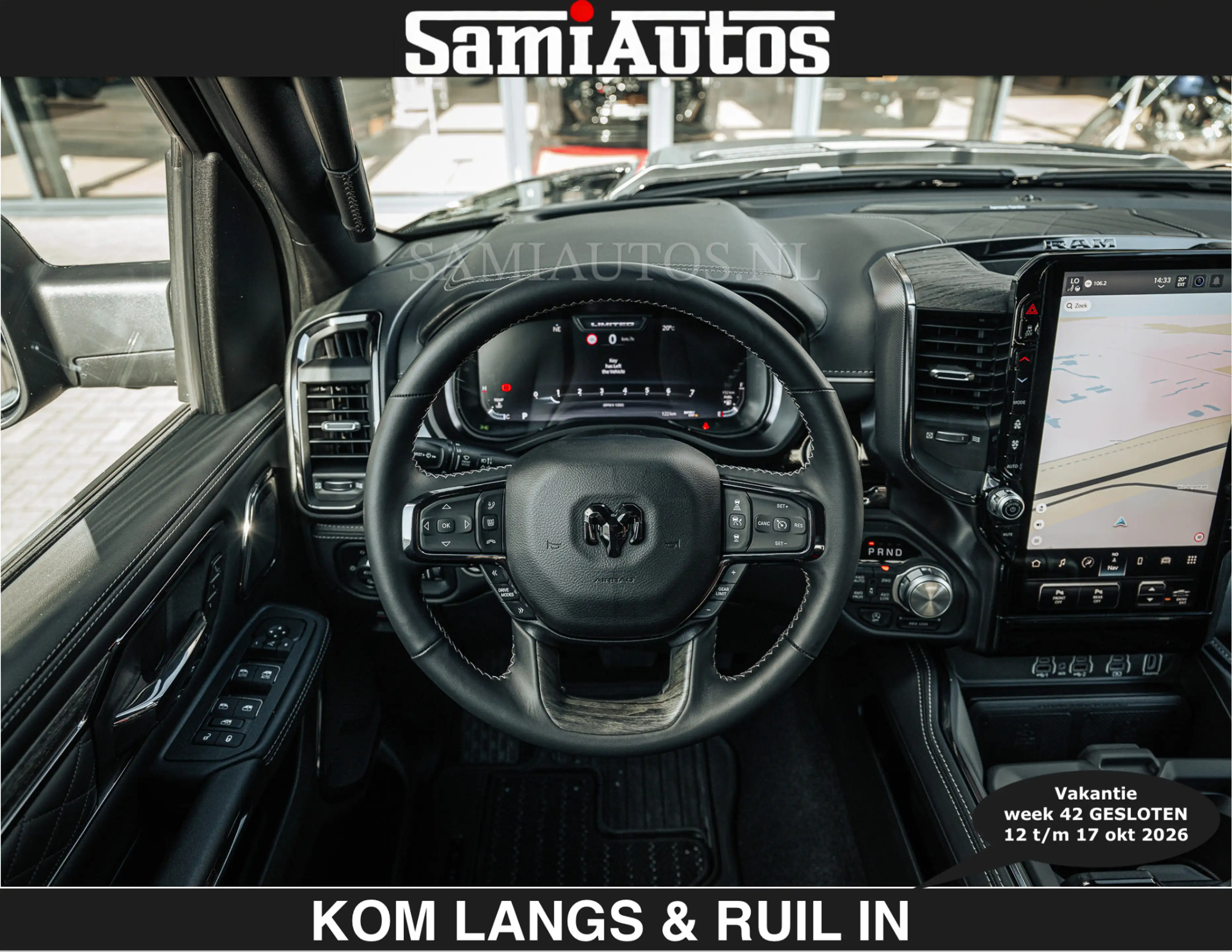 Dodge RAM HULK PACK | Limited 540 PK | Massage + Full Option — photo 29