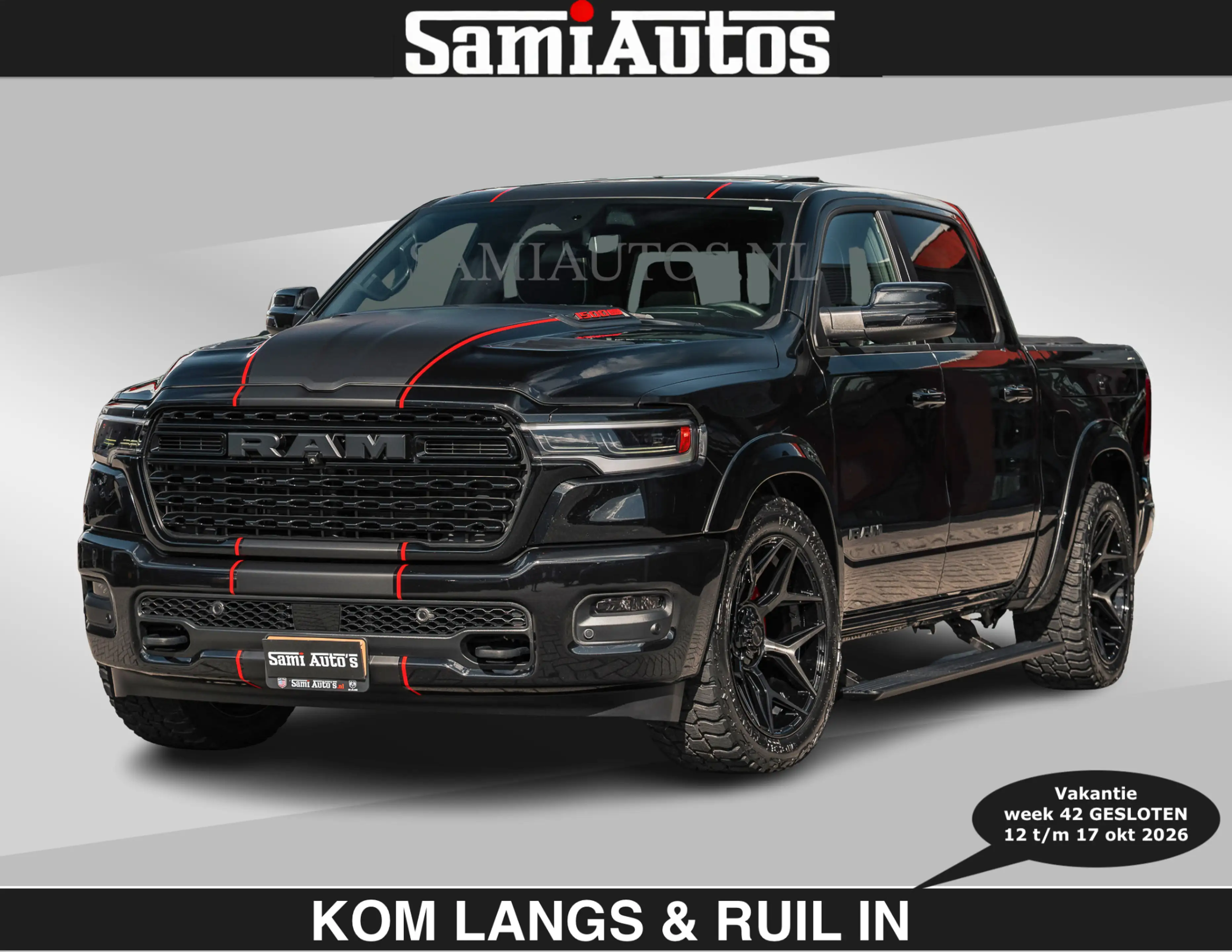 Dodge RAM HULK PACK | Limited 540 PK | Massage + Full Option