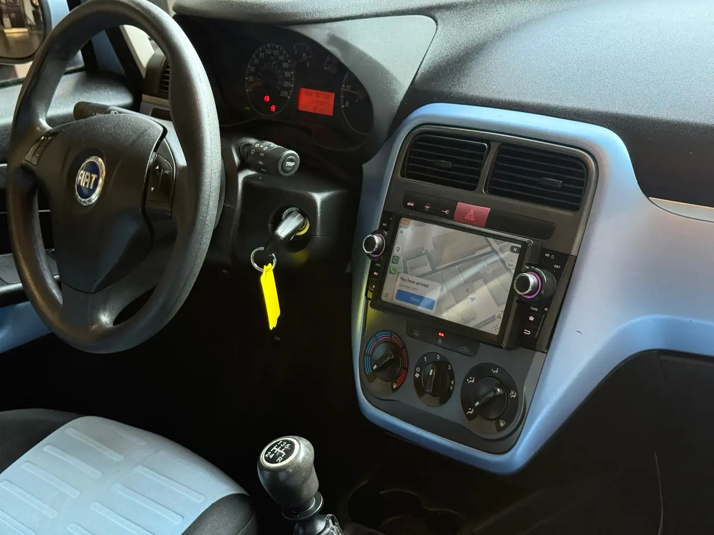 Fiat Grande Punto 1.2 Dynamic Carplay Airco Schuifdak 5d Nieuwe Apk Bleu - 2