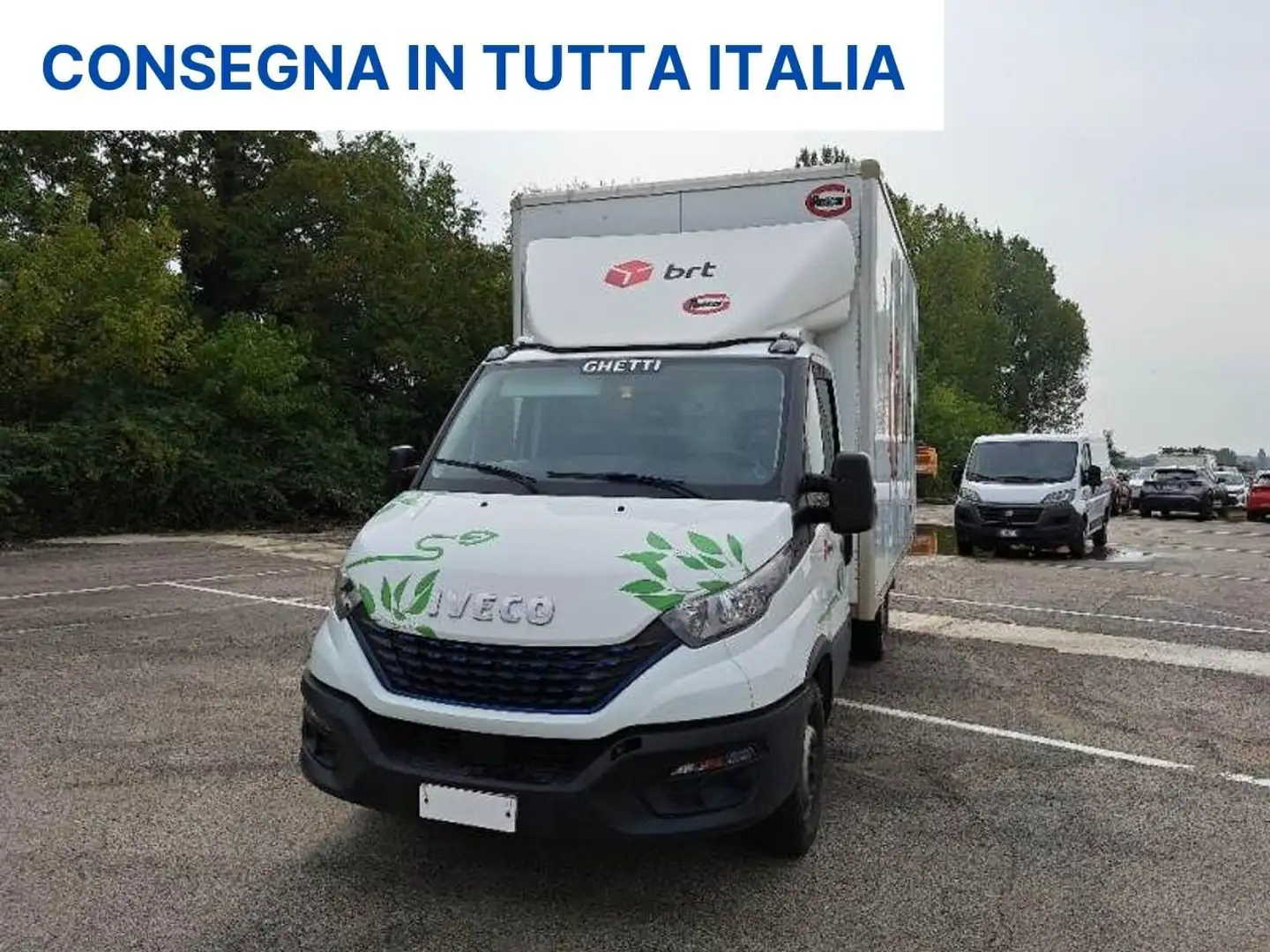 Iveco Daily 35 S14NV 3.0 CNG L4 CABINATO BOX METANO BENZINA Bianco - 1