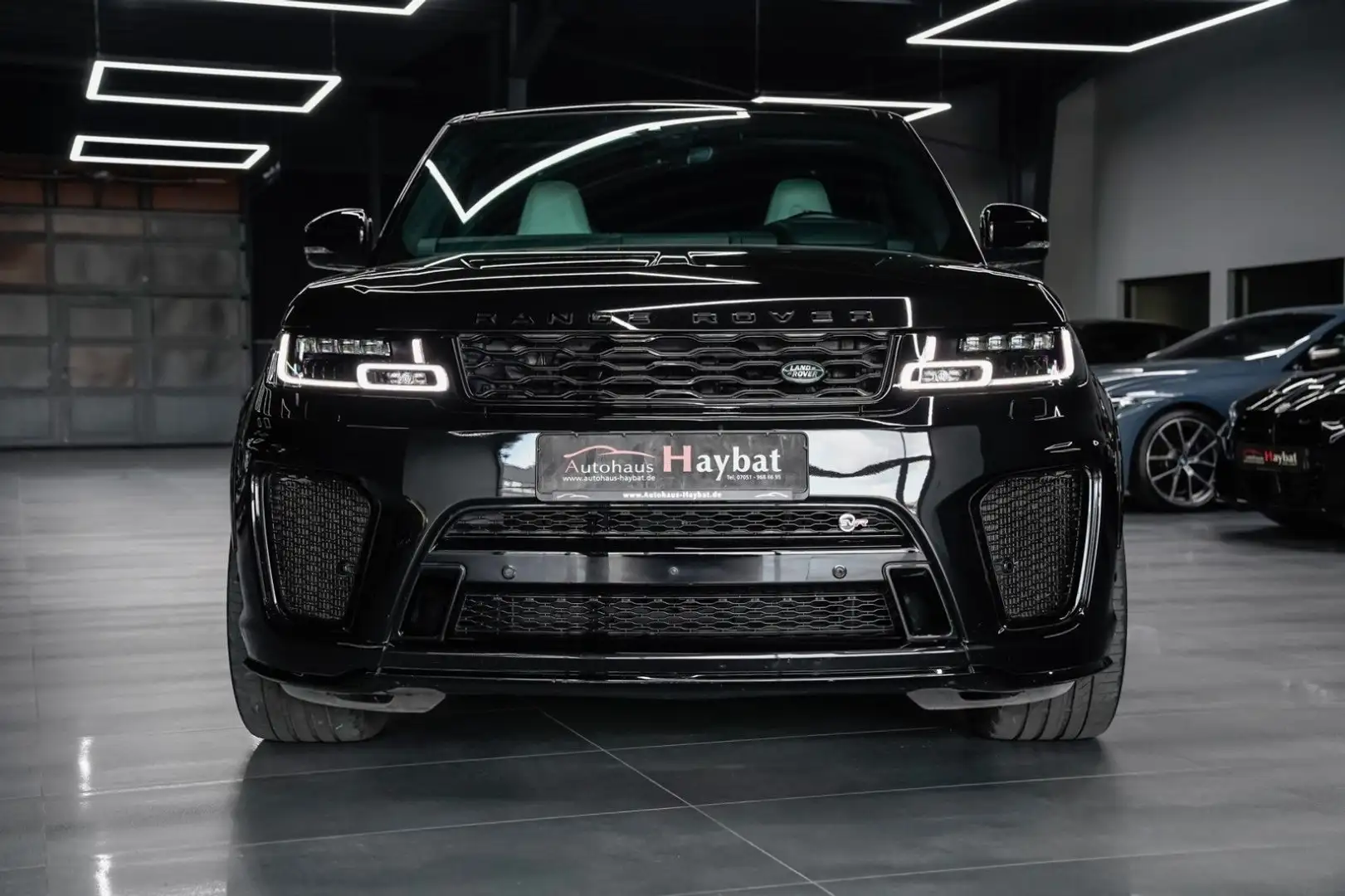 Land Rover Range Rover Sport SVR Laser-Carbon-1.Hand Zwart - 2