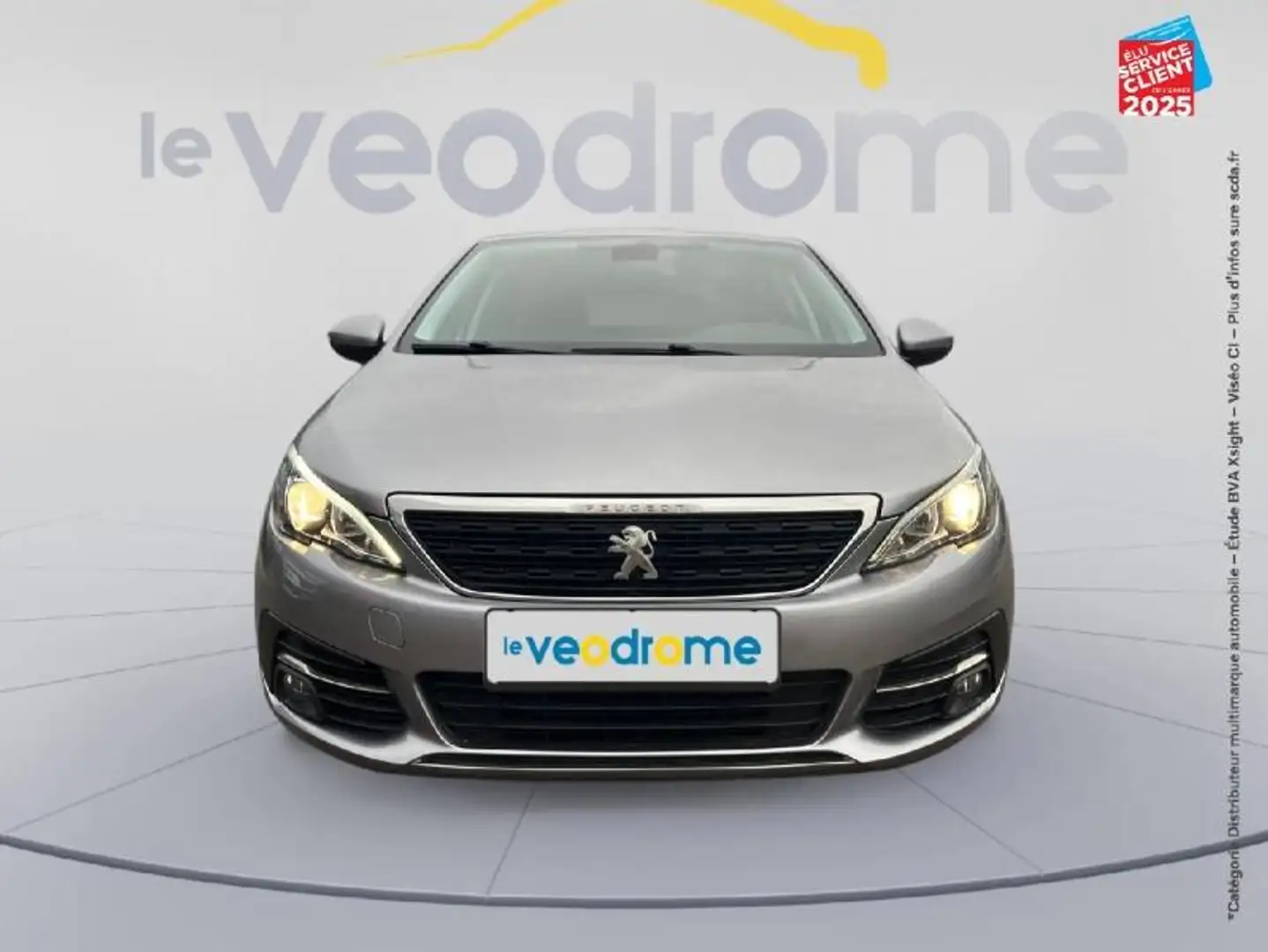 Peugeot 308 1.5 BlueHDi 130ch S\u0026S Premium 7cv Gris - 2