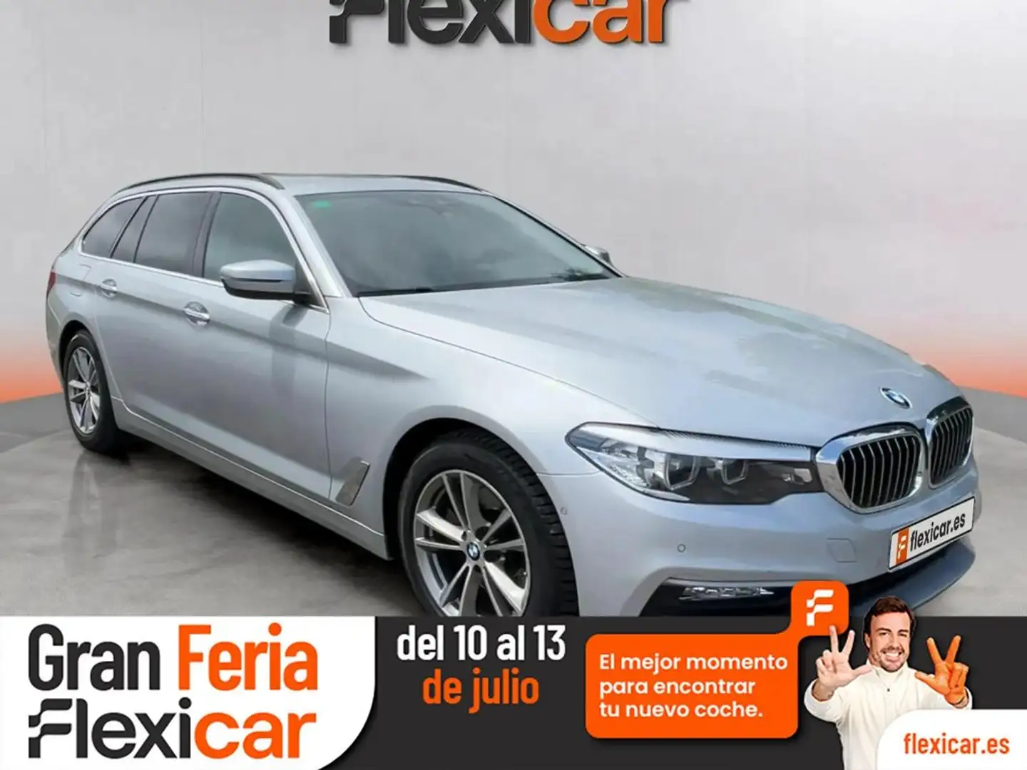 BMW Active Hybrid 5 520dA Touring Šedá - 1