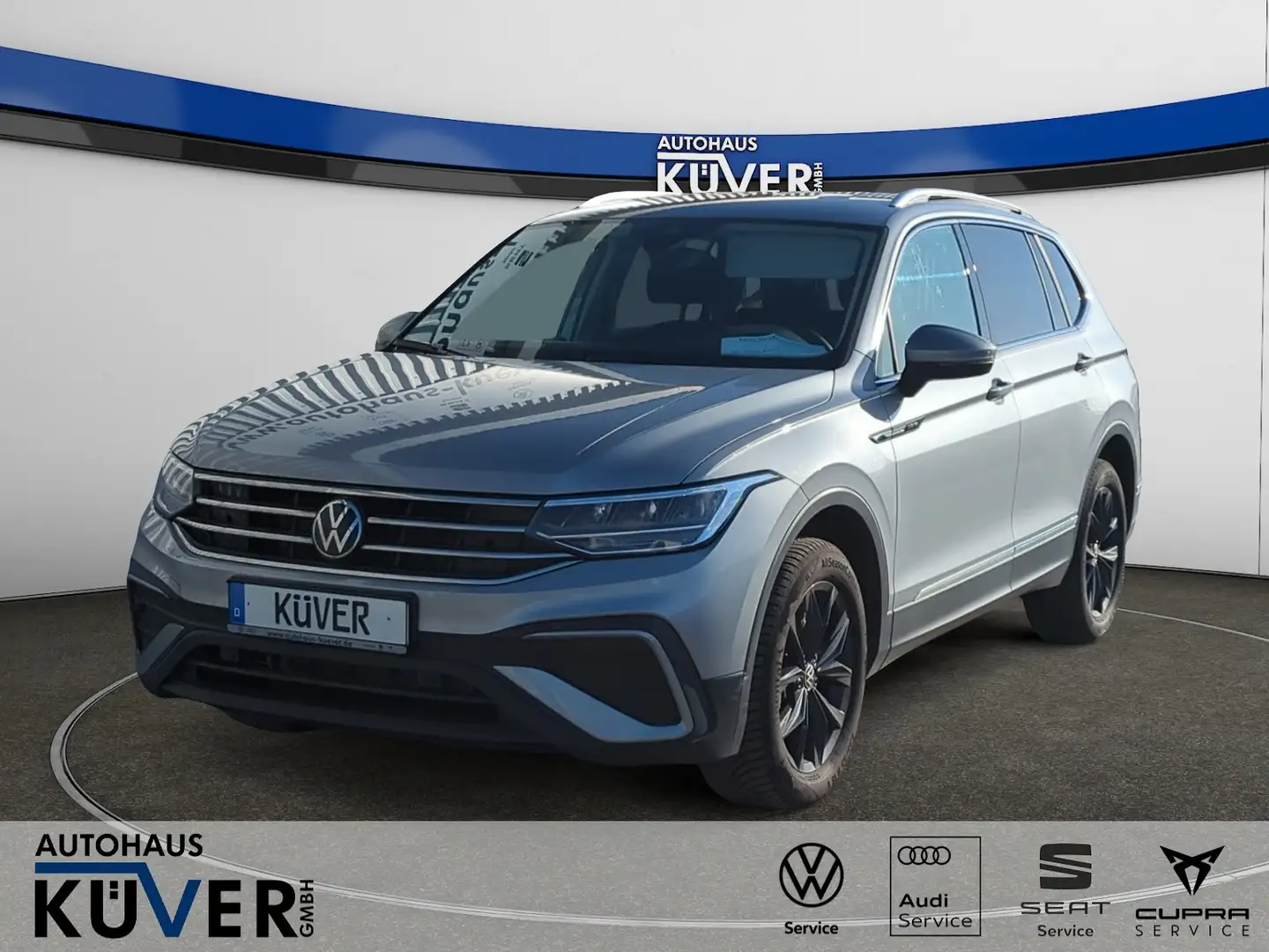 Volkswagen Tiguan Allspace Move 1,5 TSI DSG Navi+AHK+ACC+17 Silber - 1