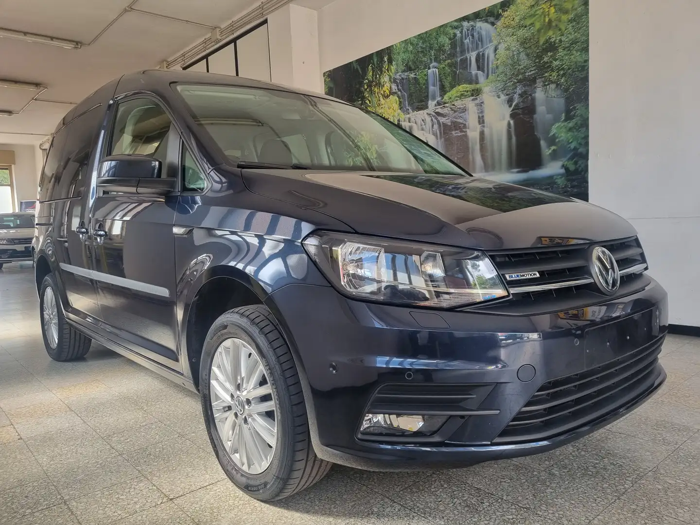 Volkswagen Caddy 1.4 TGI Highline TELECAMERA, ACC, SEDILI RISCALD. Blu/Azzurro - 2