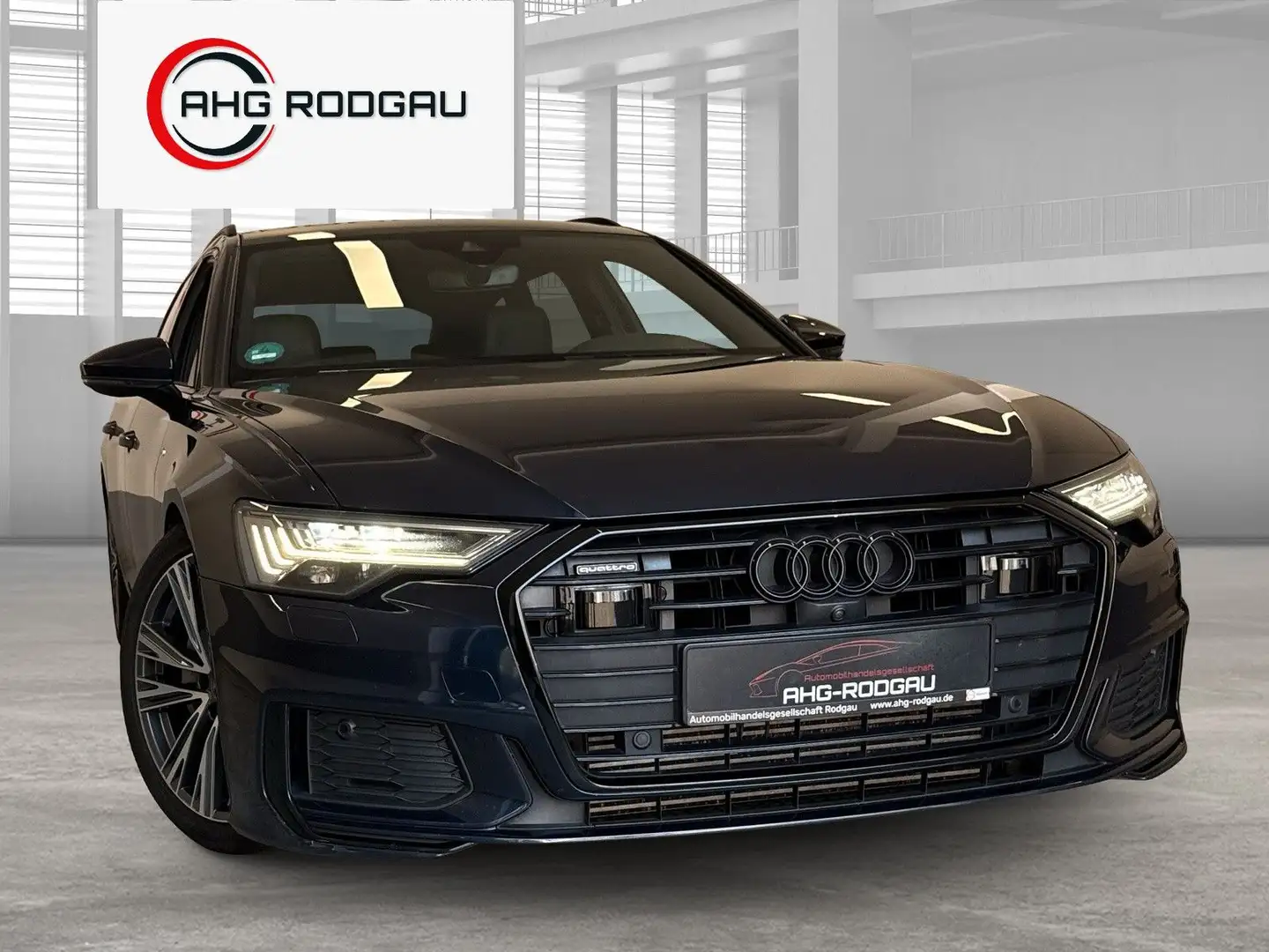 Audi A6 Avant45TDI qu./3x S line/B&O/AHK/360/PANO/StH Blau - 1