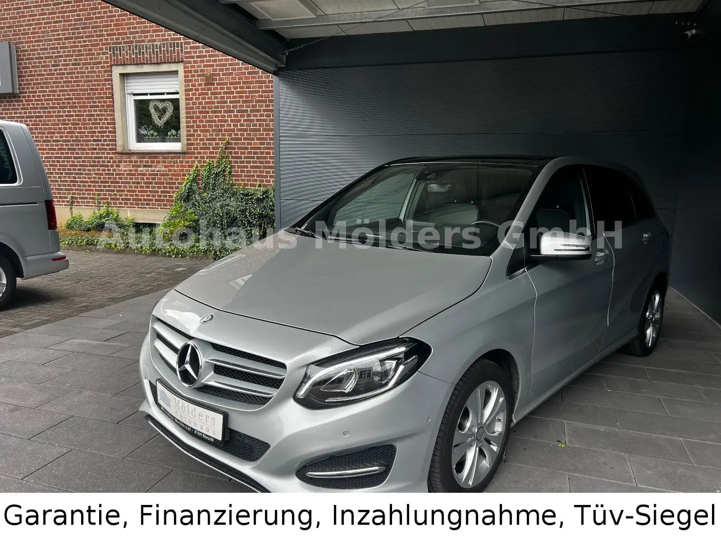 Mercedes-Benz B 220 4Matic*Garantie*Navi*Shz*249€ mtl. Silber - 1