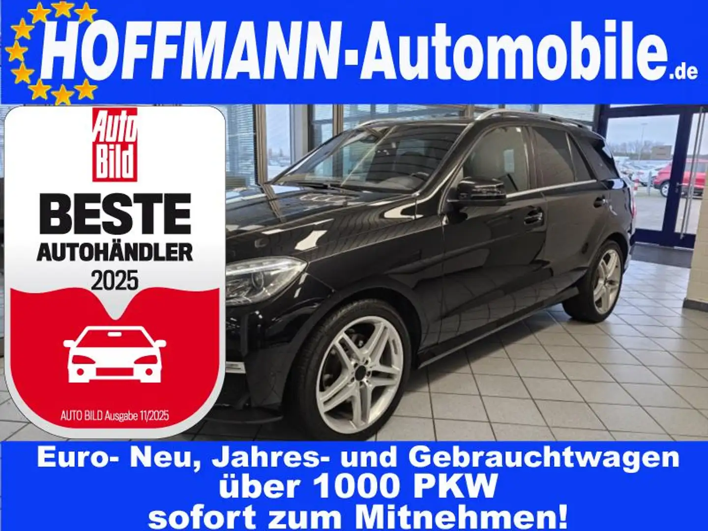 Mercedes-Benz ML 350 AMG Sportpaket, Airmatic, 2 Hand Czarny - 1