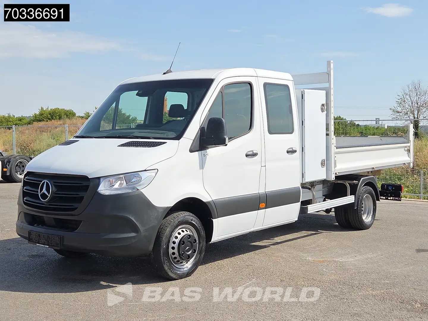Mercedes-Benz Sprinter 514 CDI Automatik Doppel Kabine Prit Weiß - 2