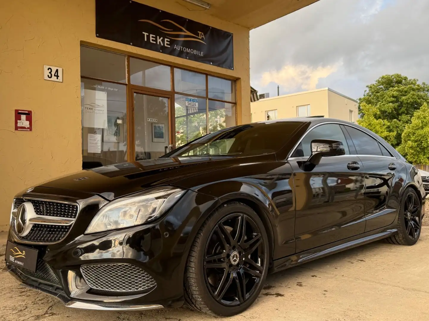 Mercedes-Benz CLS 500 AMG Schiebedach|Luftfahrwerk|360 Kamera| Чорний - 2
