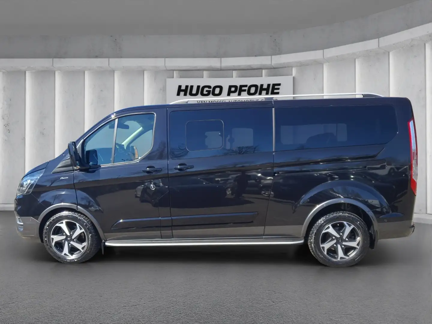 Ford Tourneo Custom Active 320 L2H1 2.0 EB Autom AHK Schwarz - 2