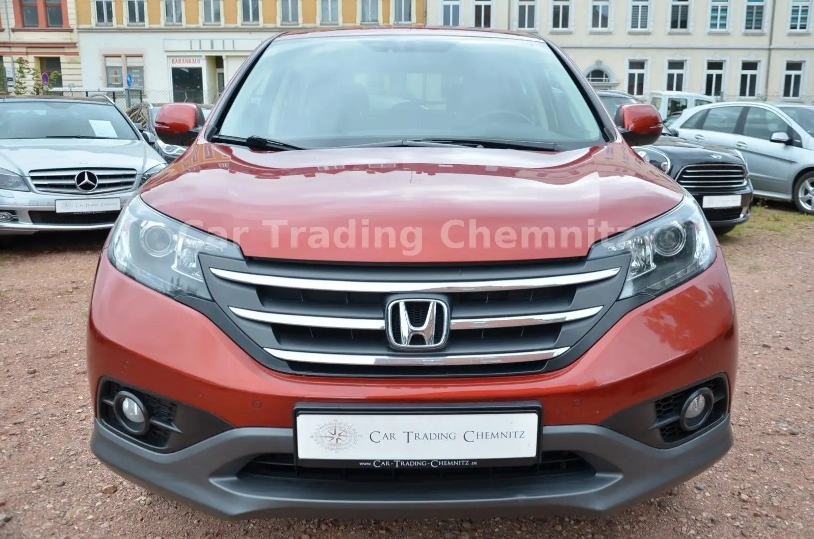 Honda CR-V Elegance 4WD 2.2 Automatik AHK Tüv 09/2027 Rot - 2