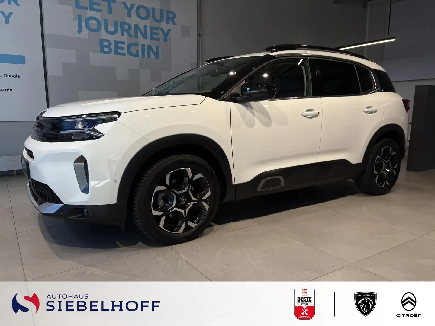 Citroen C5 Aircross Shine PureTech 130 EAT8 *AHK*HFS*Win Weiß - 1