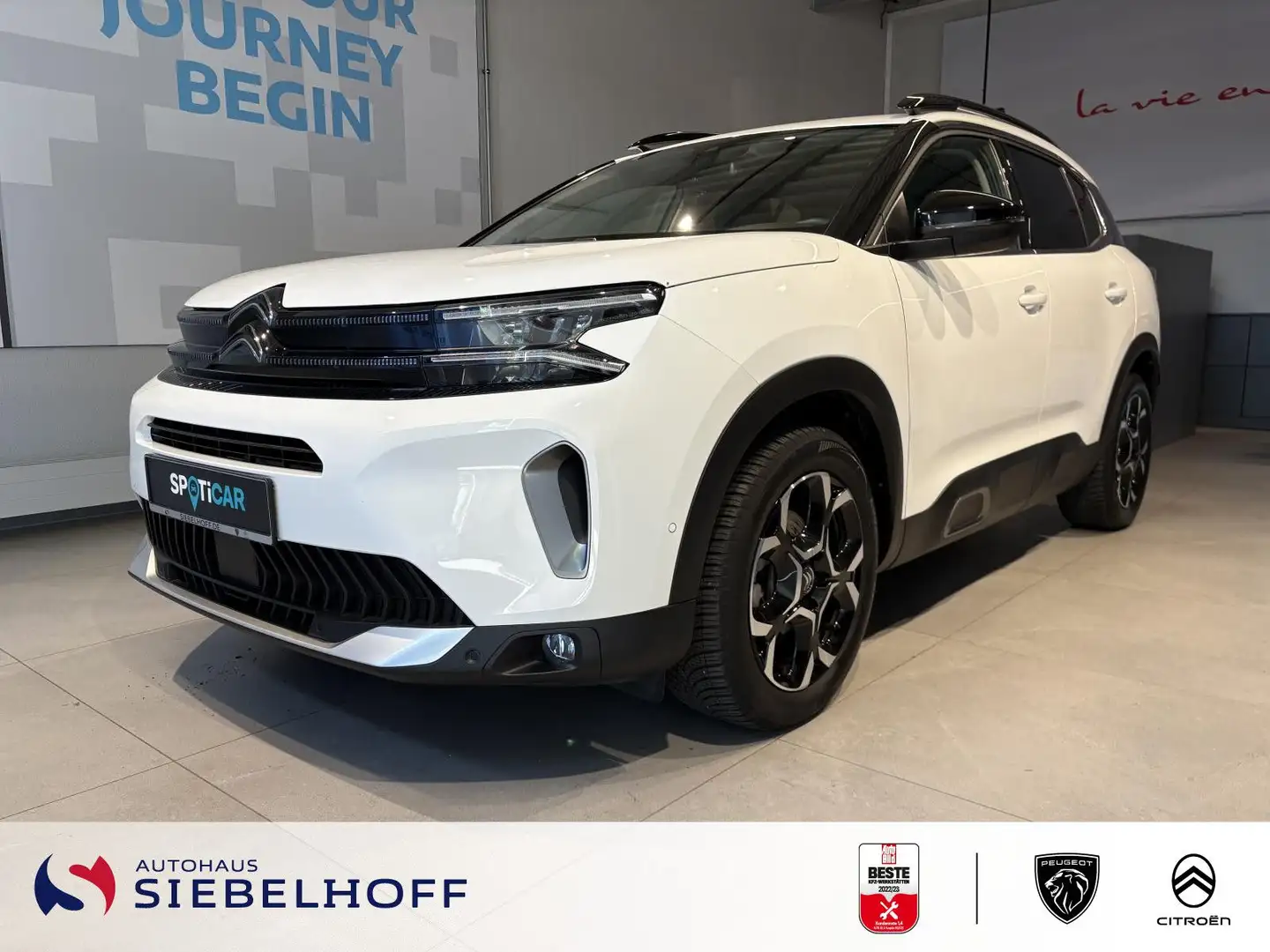 Citroen C5 Aircross Shine PureTech 130 EAT8 *AHK*HFS*Win Weiß - 2