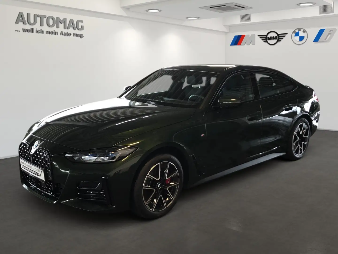 BMW 420 i M-Sport-Pro*Laser*18"*DriveAssist*ParkAssistPlus Verde - 1