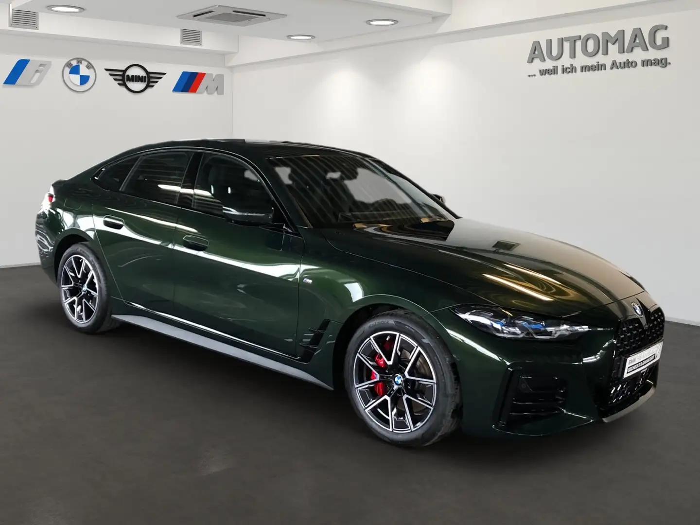 BMW 420 i M-Sport-Pro*Laser*18"*DriveAssist*ParkAssistPlus Verde - 2