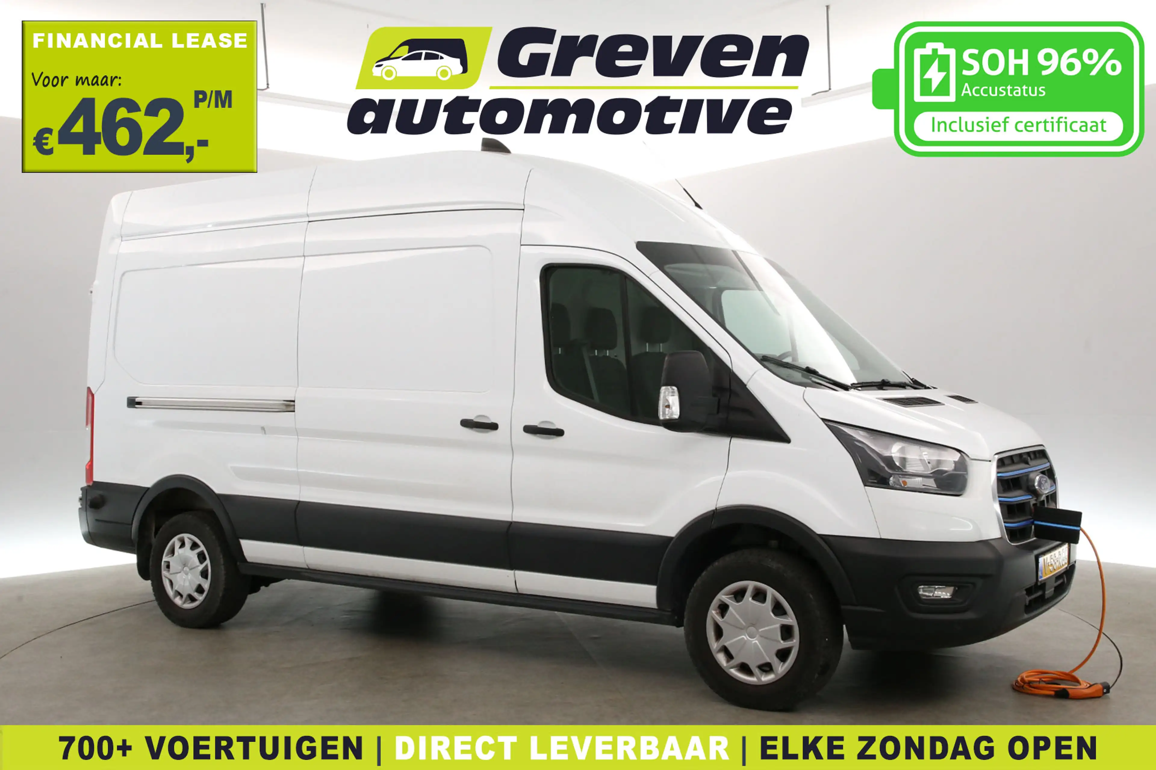 Ford Transit L3H3 68 kWh | Elektrisch | Snelladen | SOH 96% | C