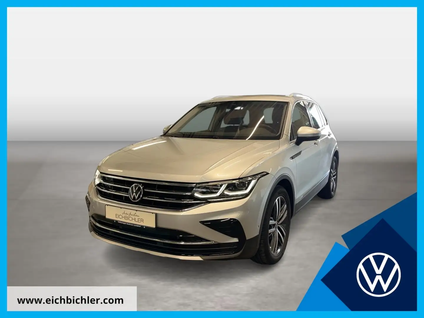 Volkswagen Tiguan Elegance 2.0 TDI ACC ParkAss. SpurH LM Argent - 1
