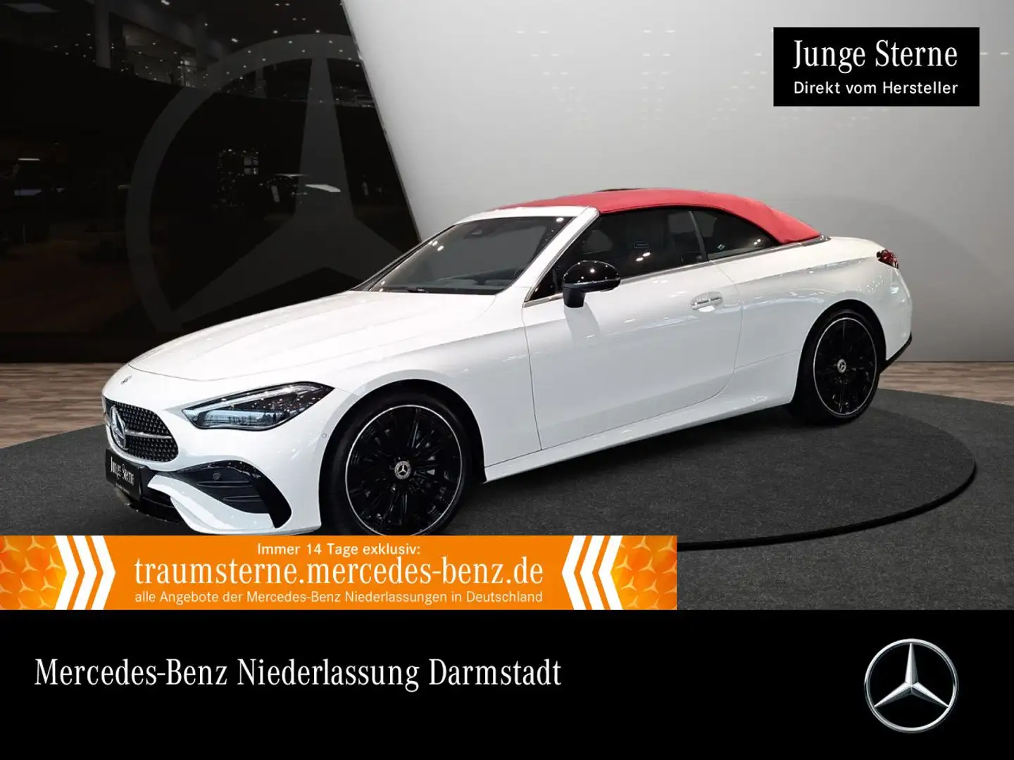 Mercedes-Benz CLE 220 d AMG+NIGHT+LED+BURMESTER+KAMERA+TOTW+9G Blanc - 1