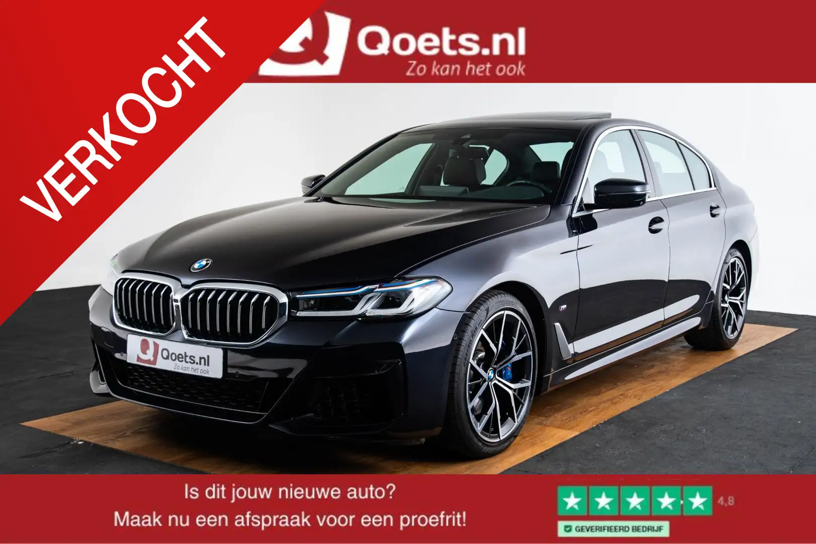 BMW 530 5-serie 530i High Executive Edition M Sport - Schu Noir - 1