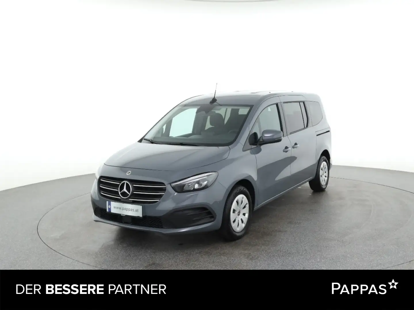 Mercedes-Benz T-Klasse T 180 Benzin Lang Aut. PTS Navi Cam LED AHK Grau - 1