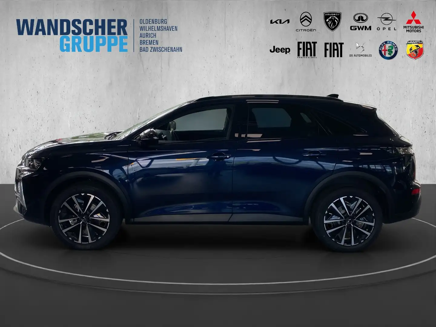 DS Automobiles DS 7 1.5 BlueHDi 130 FAP Pallas Kam.+LED+SHZ+PDC Blauw - 2