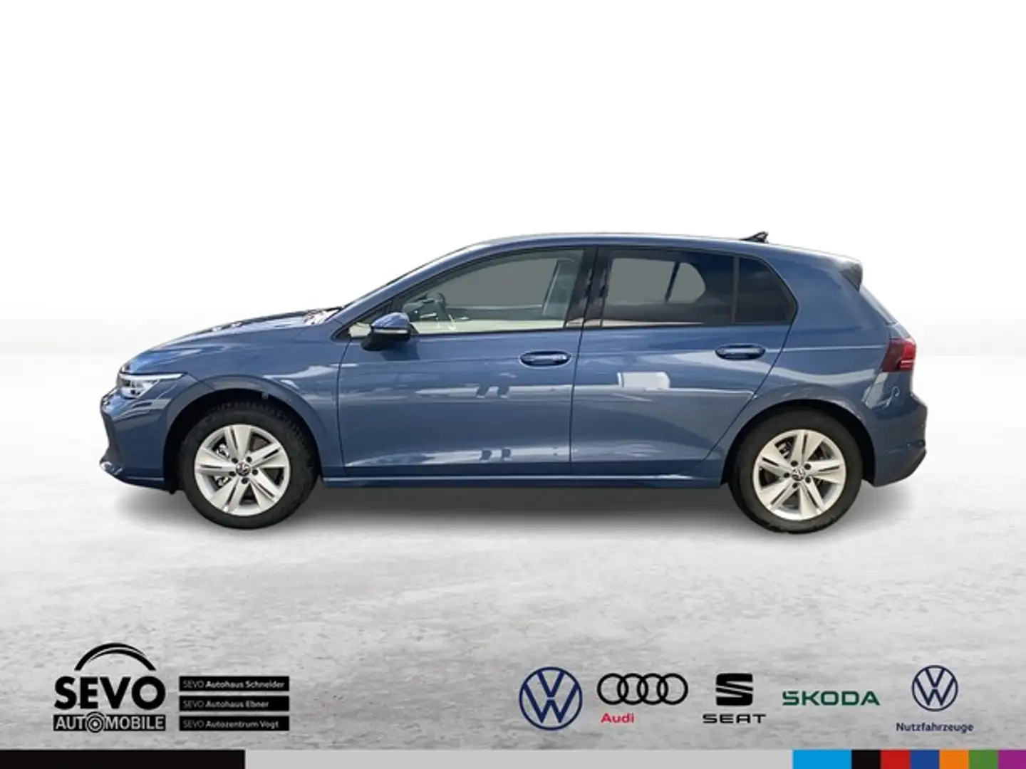 Volkswagen Golf 1.5 TSI Life Azul - 2