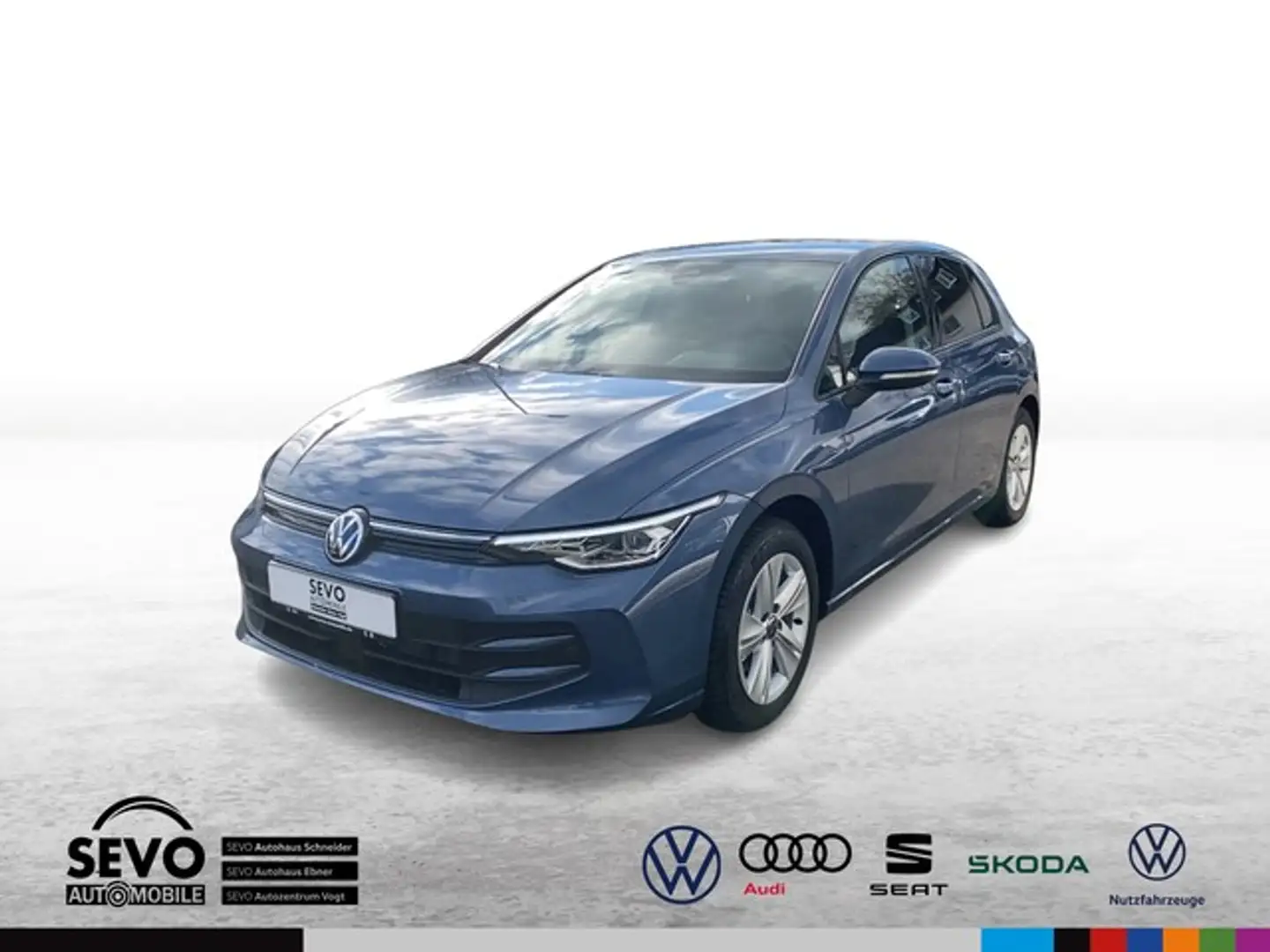 Volkswagen Golf 1.5 TSI Life Azul - 1