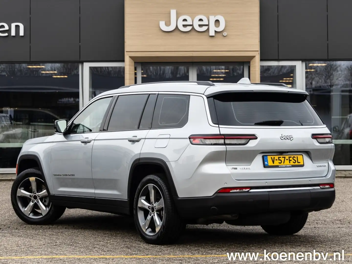 Jeep Grand Cherokee 3.6 V6 4x4 Automaat Limited LPG G3 Onderbouw GRIJS Zilver - 2