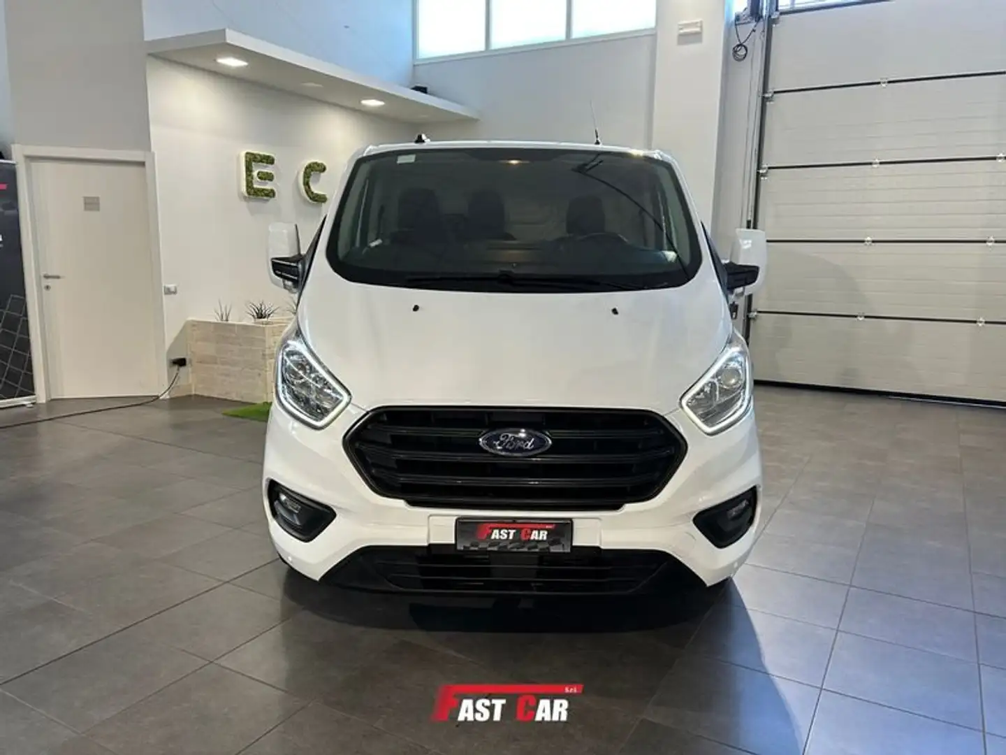 Ford Transit Custom 280 2.0 EcoBlue 130 PC Furgone Tre Bianco - 2