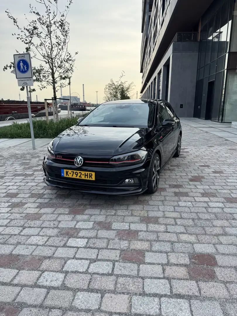 Volkswagen Polo 2.0 TSI GTI 2020 met Panoramadak Zwart - 1