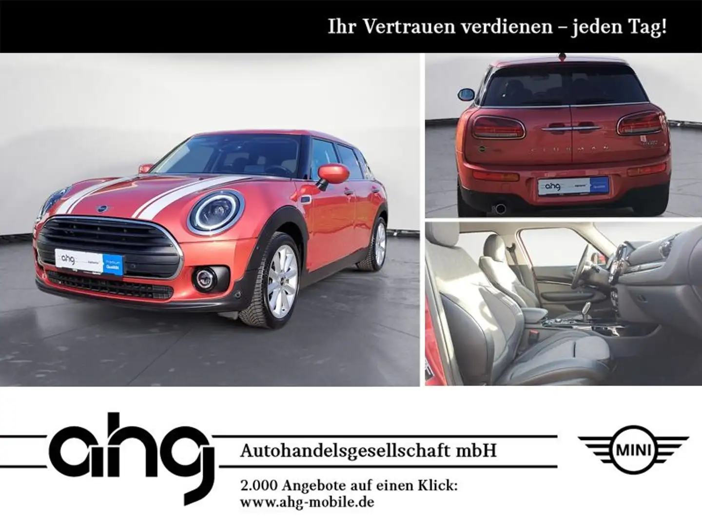 MINI Cooper Clubman Cooper JCWKS Trim Bluetooth Klima DPF Rot - 1