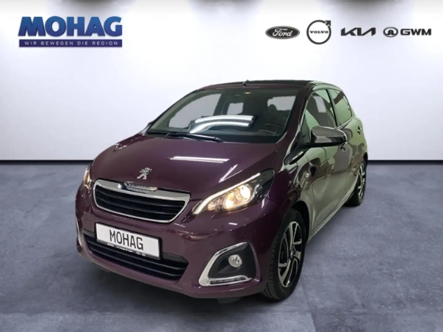 Peugeot 108 *Allure*CarPlay*Sitzheizung*Faltdach*KLIMA*ALUF* Mauve - 1