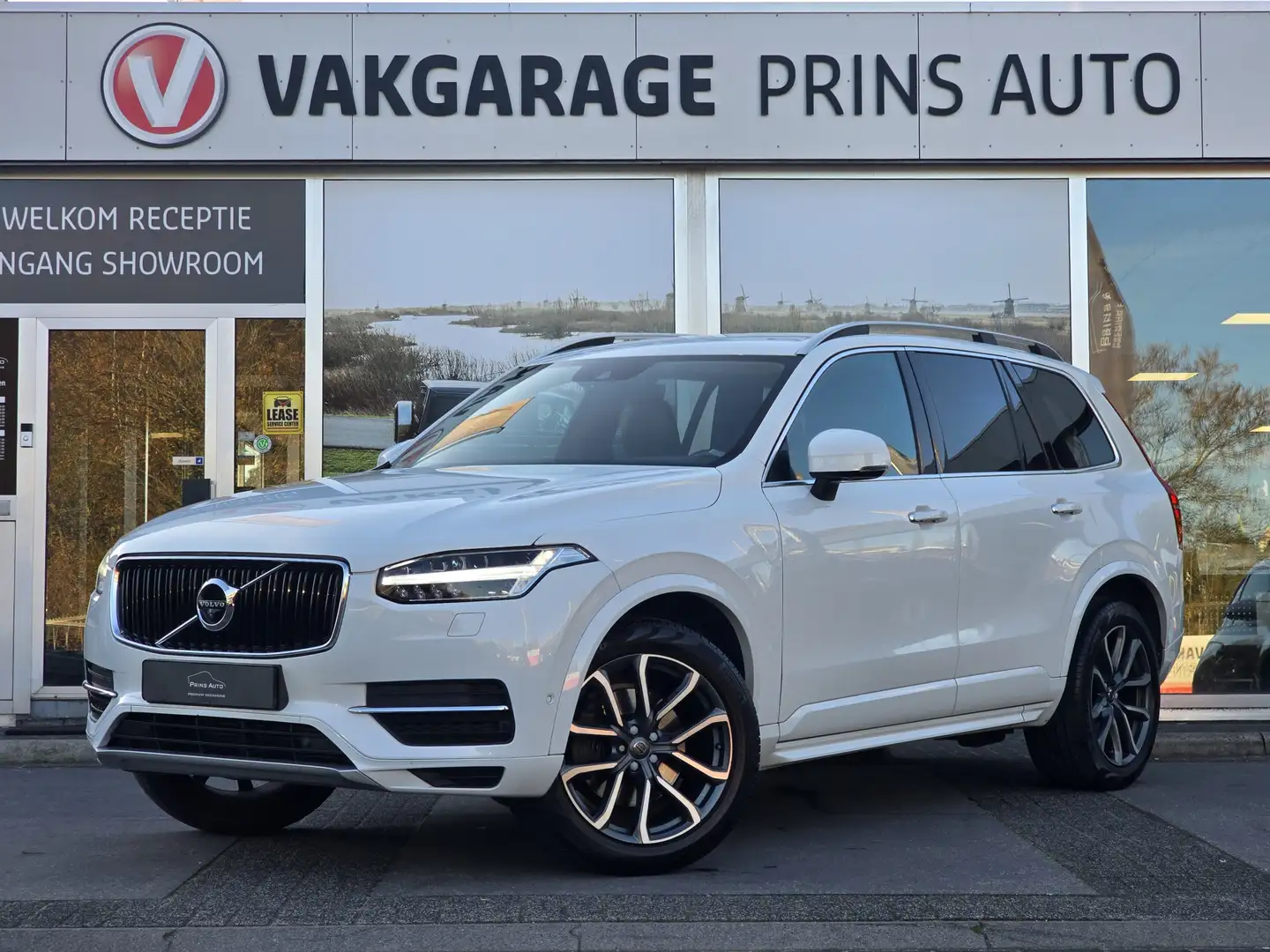 Volvo XC90 2.0 D5 AWD R-Design 7p. |POLESTAR|360 CAM|B&W SOUN Wit - 1