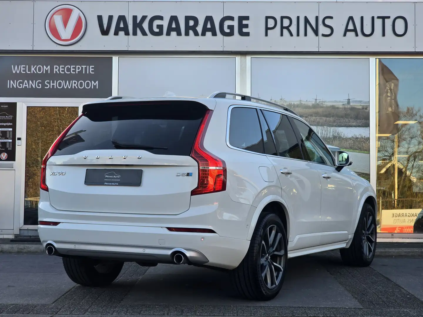 Volvo XC90 2.0 D5 AWD R-Design 7p. |POLESTAR|360 CAM|B&W SOUN Wit - 2