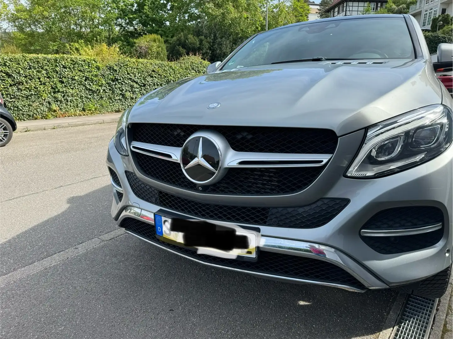 Mercedes-Benz GLE 350 GLE-Coupe d Coupe 4Matic 9G-TRONIC Silber - 1