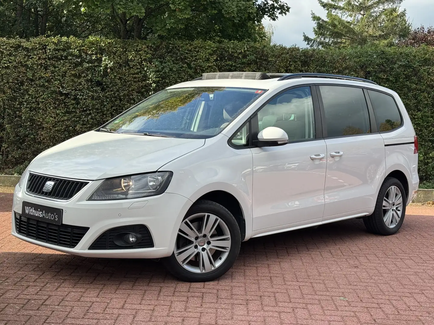 SEAT Alhambra 1.4 TSI 150PK 7-PERSOONS Pano Trekhaak Camera Stoe Blanc - 1