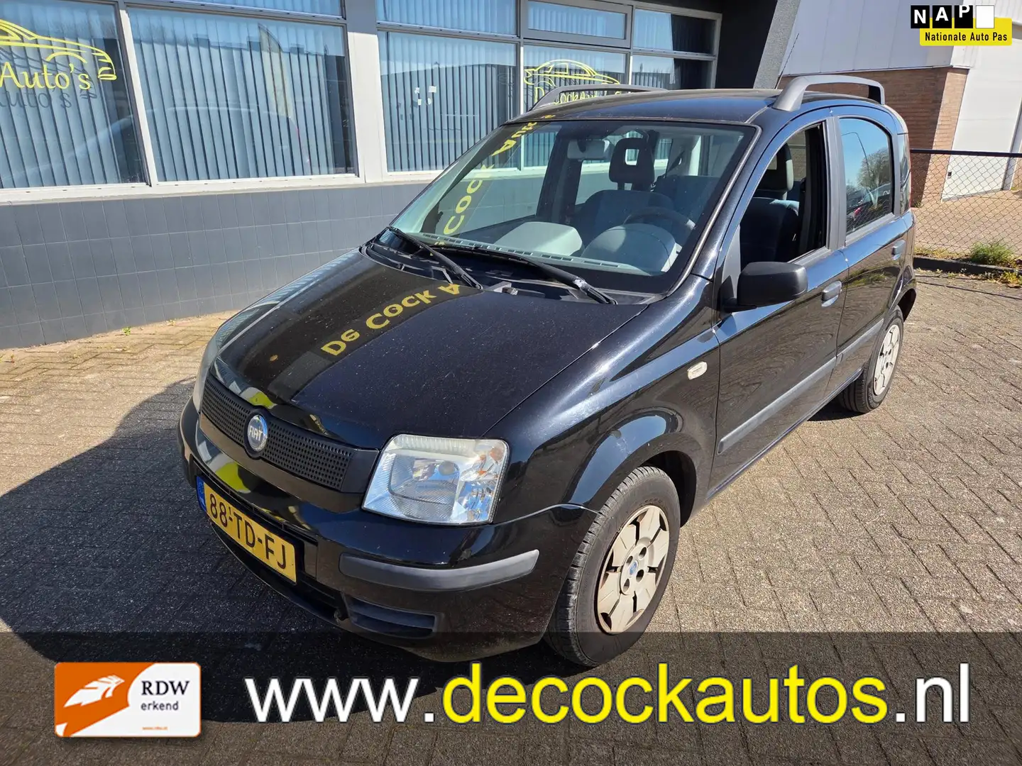 Fiat Panda 1.1 Active/APK 06-2026 Noir - 1