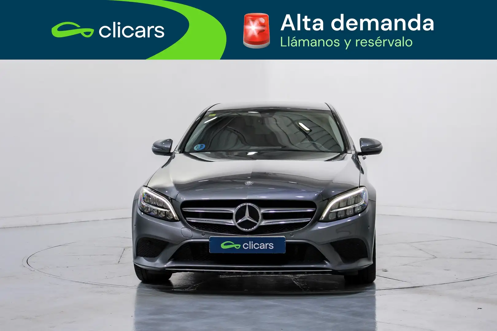 Mercedes-Benz C 200 9G-Tronic Gris - 2