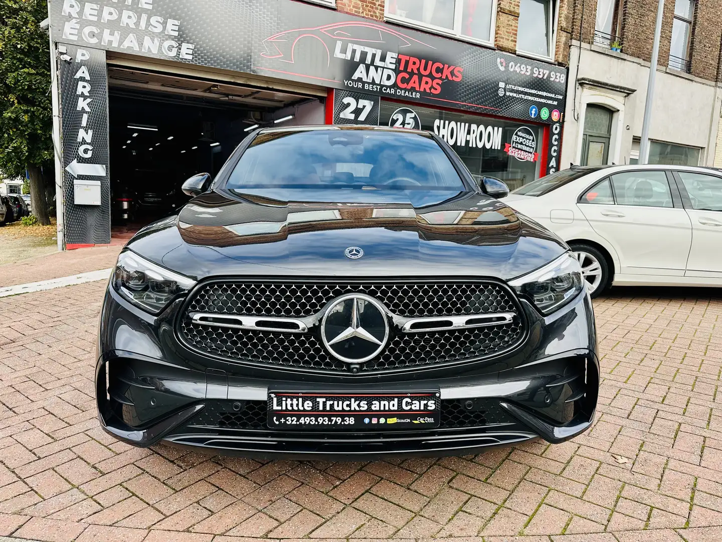 Mercedes-Benz GLC 220 d Coupé  AMG Line FULL OPTIONS DE DIRECTION Gris - 2