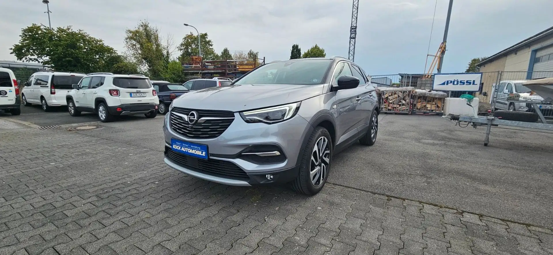 Opel Grandland X Ultimate 1.2 Turbo Argent - 1