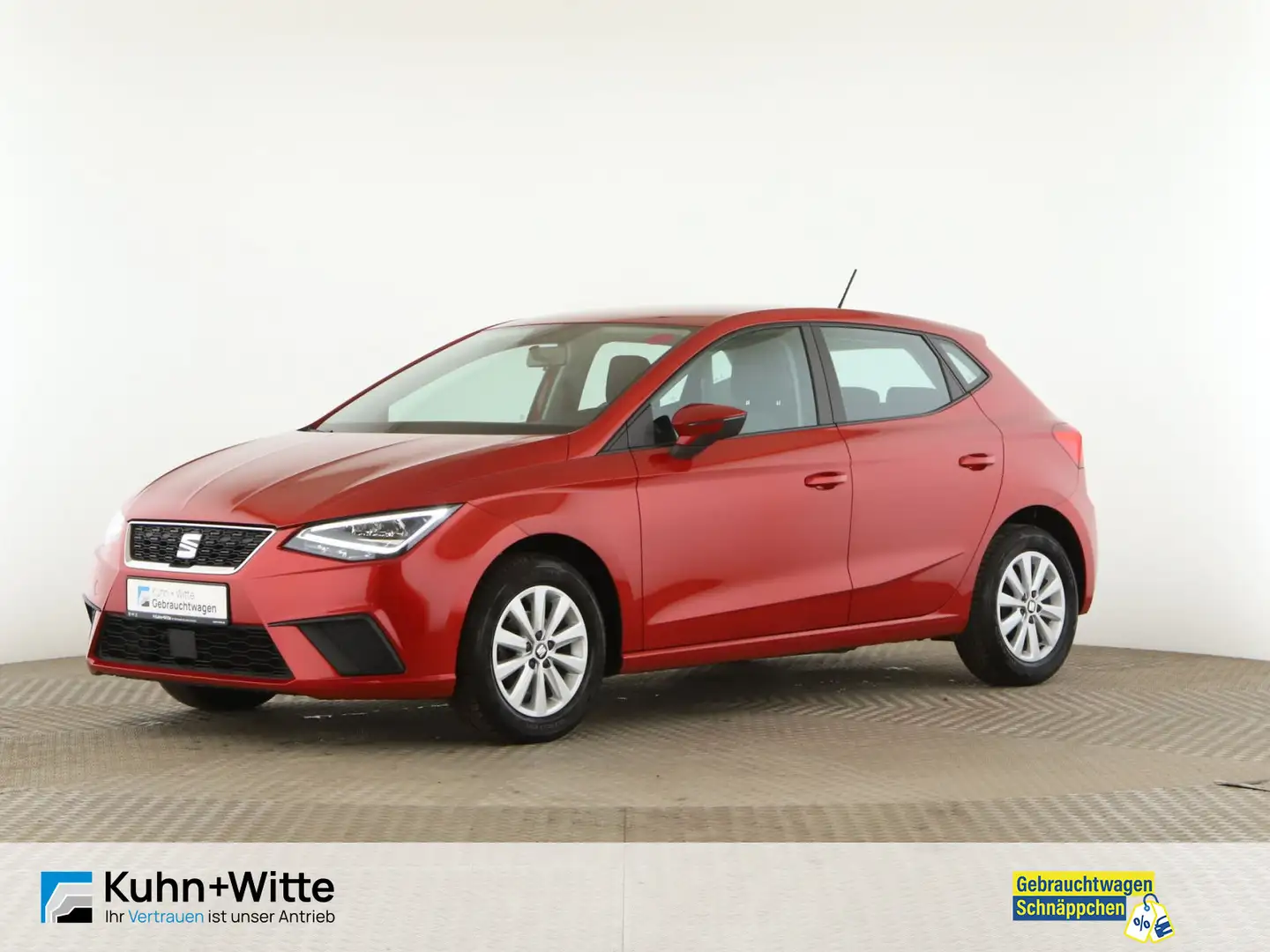 SEAT Ibiza 1.0 TSI Style *LED*PDC*AppleCar* Rot - 1