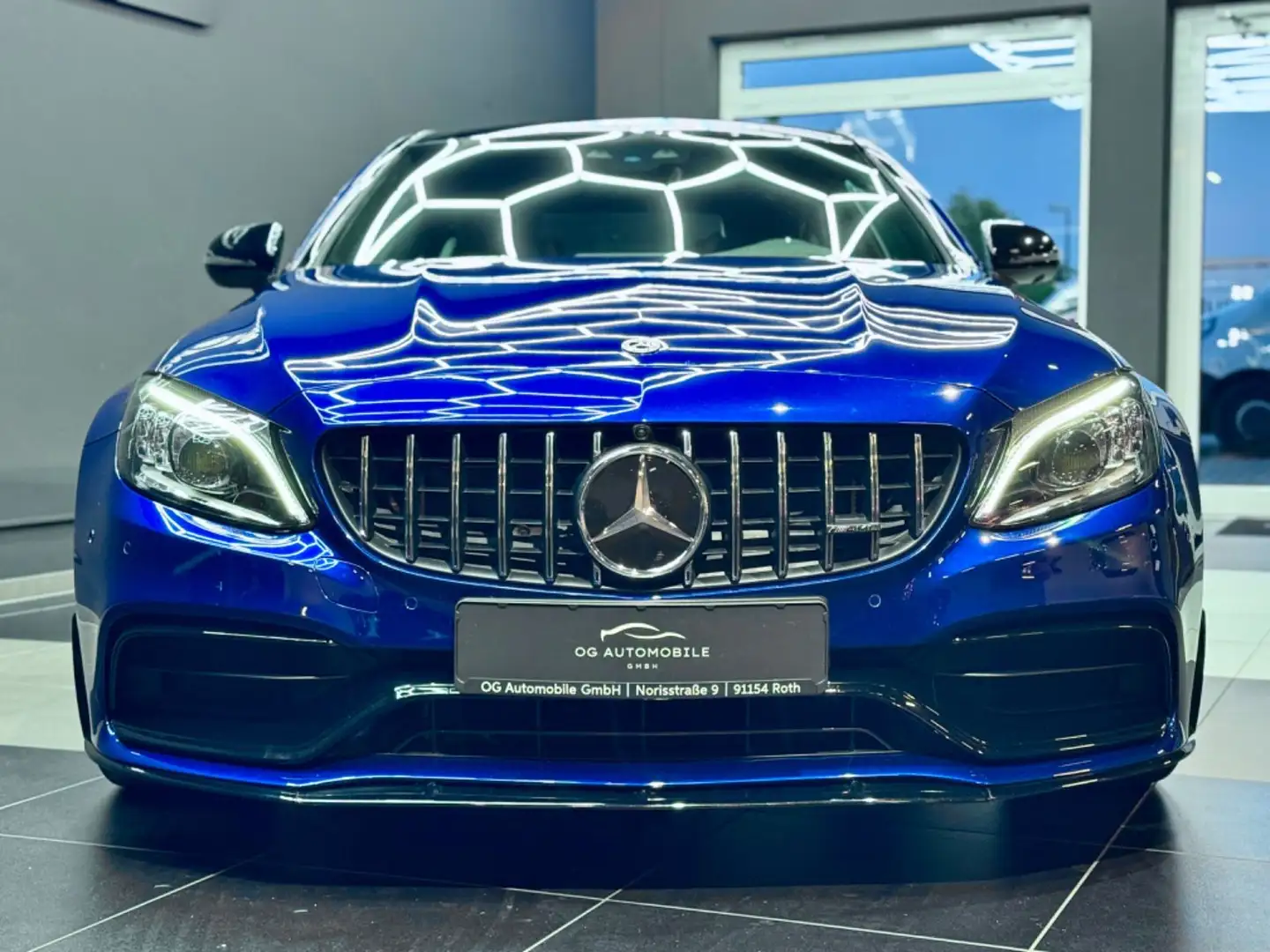 Mercedes-Benz C 63 AMG C 63 S AMG*360*PANO*HEADUP*BURM*SAGA*SITZKLIMA Bleu - 2